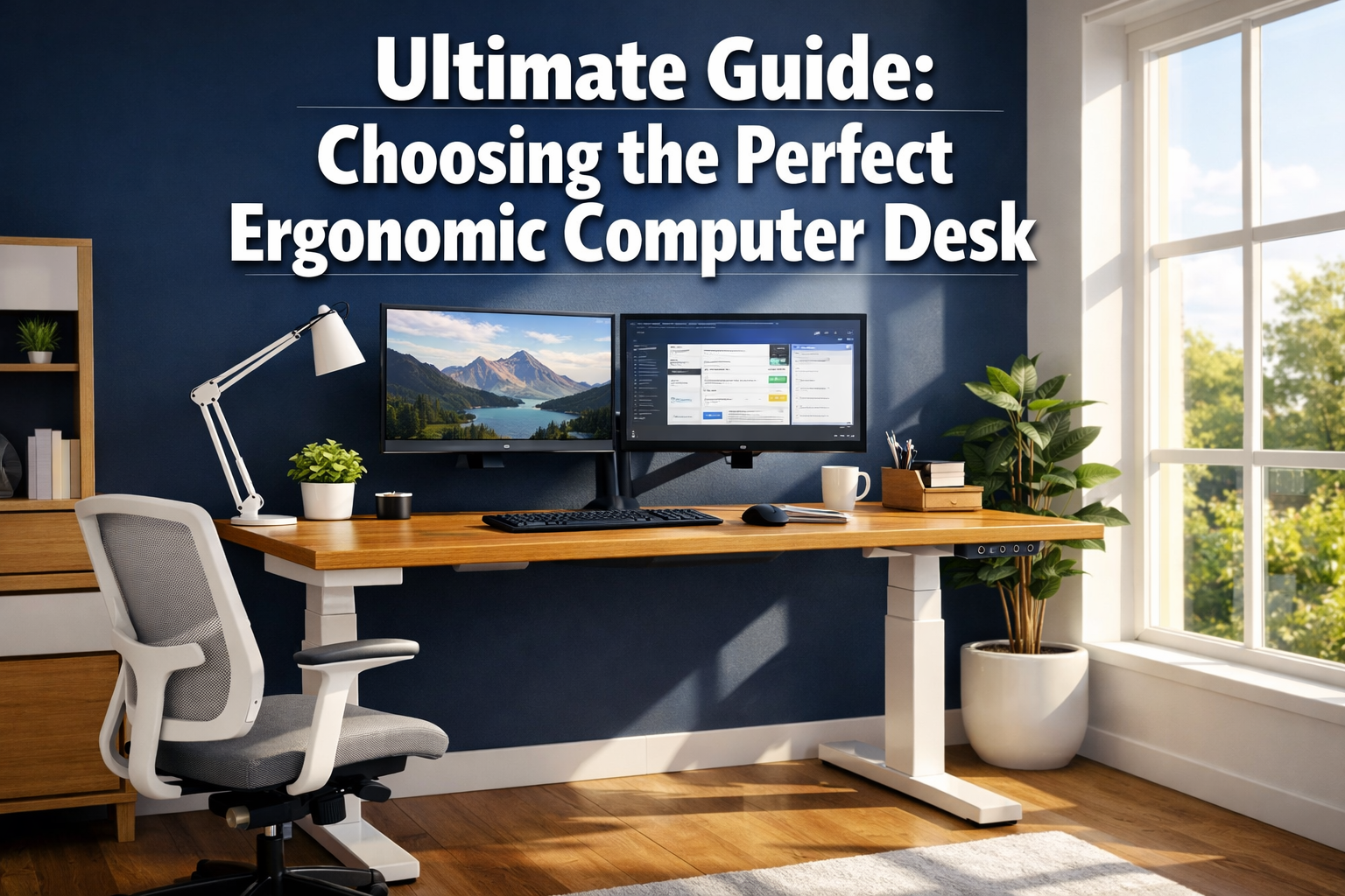 Ergonomic Computer Desk