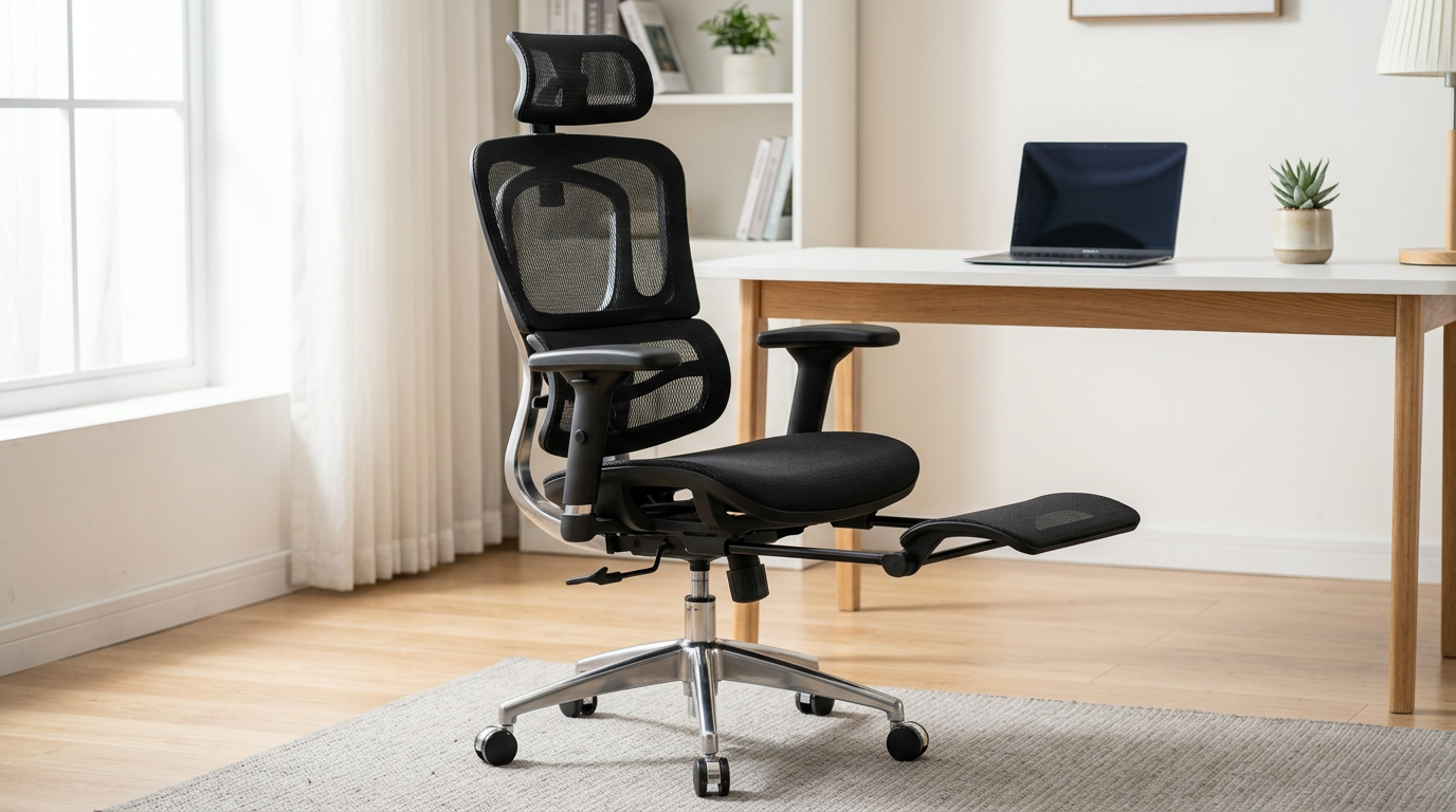 Best Ergonomic Office Chair with Footrest: 7 Picks That Actually Support Your Legs All Day