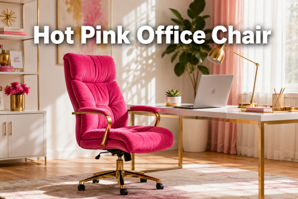 Hot Pink Office Chair