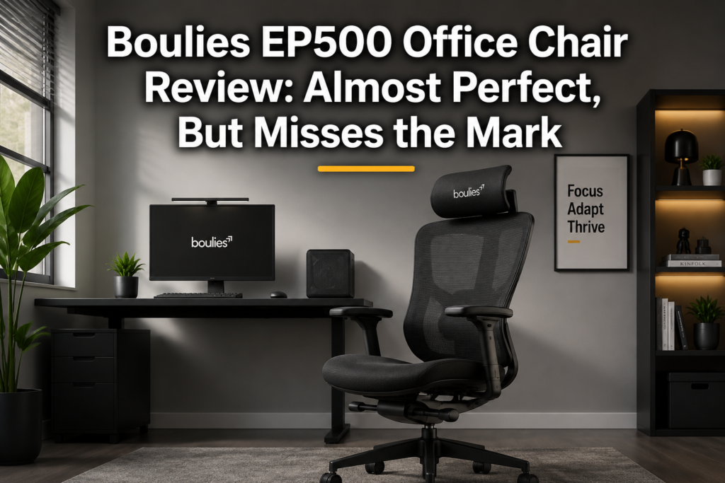 Boulies EP500 Office Chair Boulies EP500 Office Chair Review