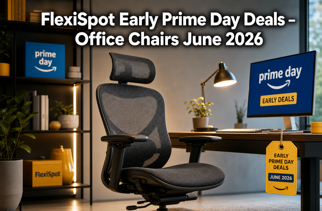 FlexiSpot’s Early Prime Day Deals on Office Chairs: June 2026