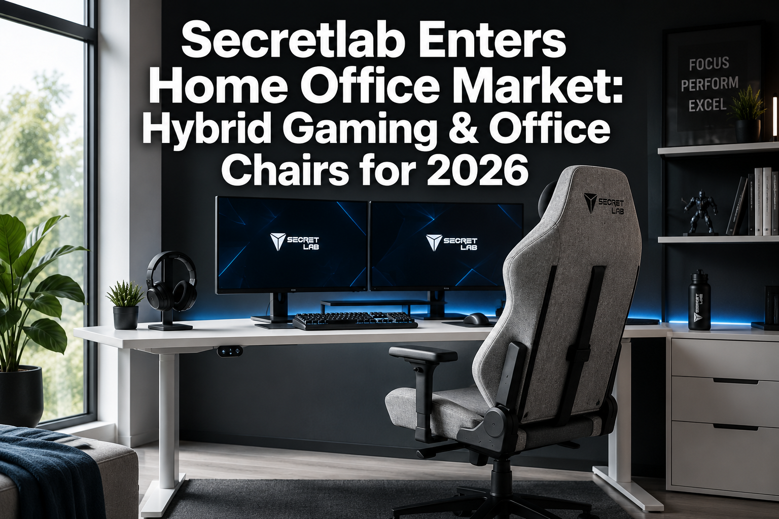 Secretlab Enters Home Office Market: Hybrid Gaming & Office Chairs 2026