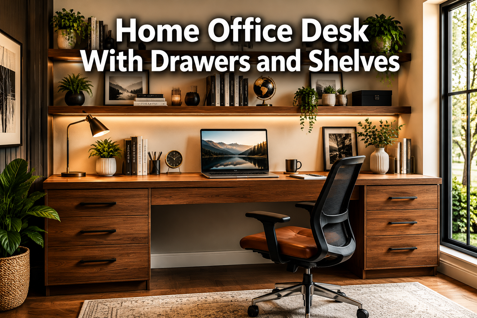 Best Home Office Desk With Drawers and Shelves: 2026 Buyer’s Guide