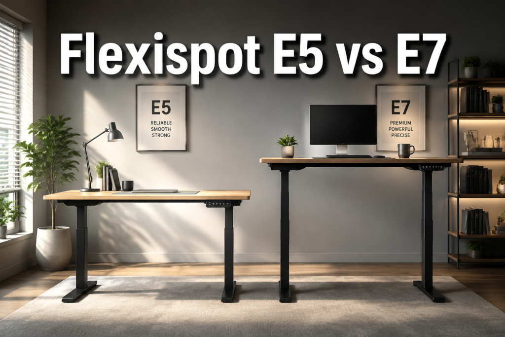 Flexispot E5 vs Flexispot E7 Fexispot E5 vs E7