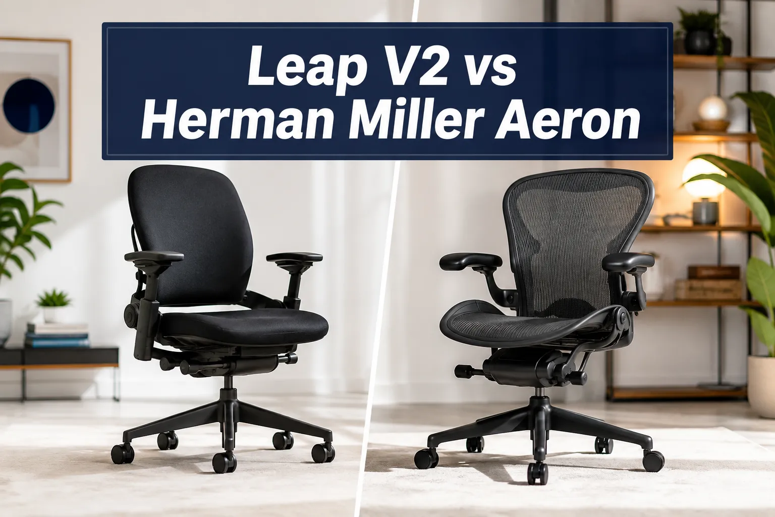 Steelcase Leap V2 vs Herman Miller Aeron: Which Premium Chair Wins in 2026