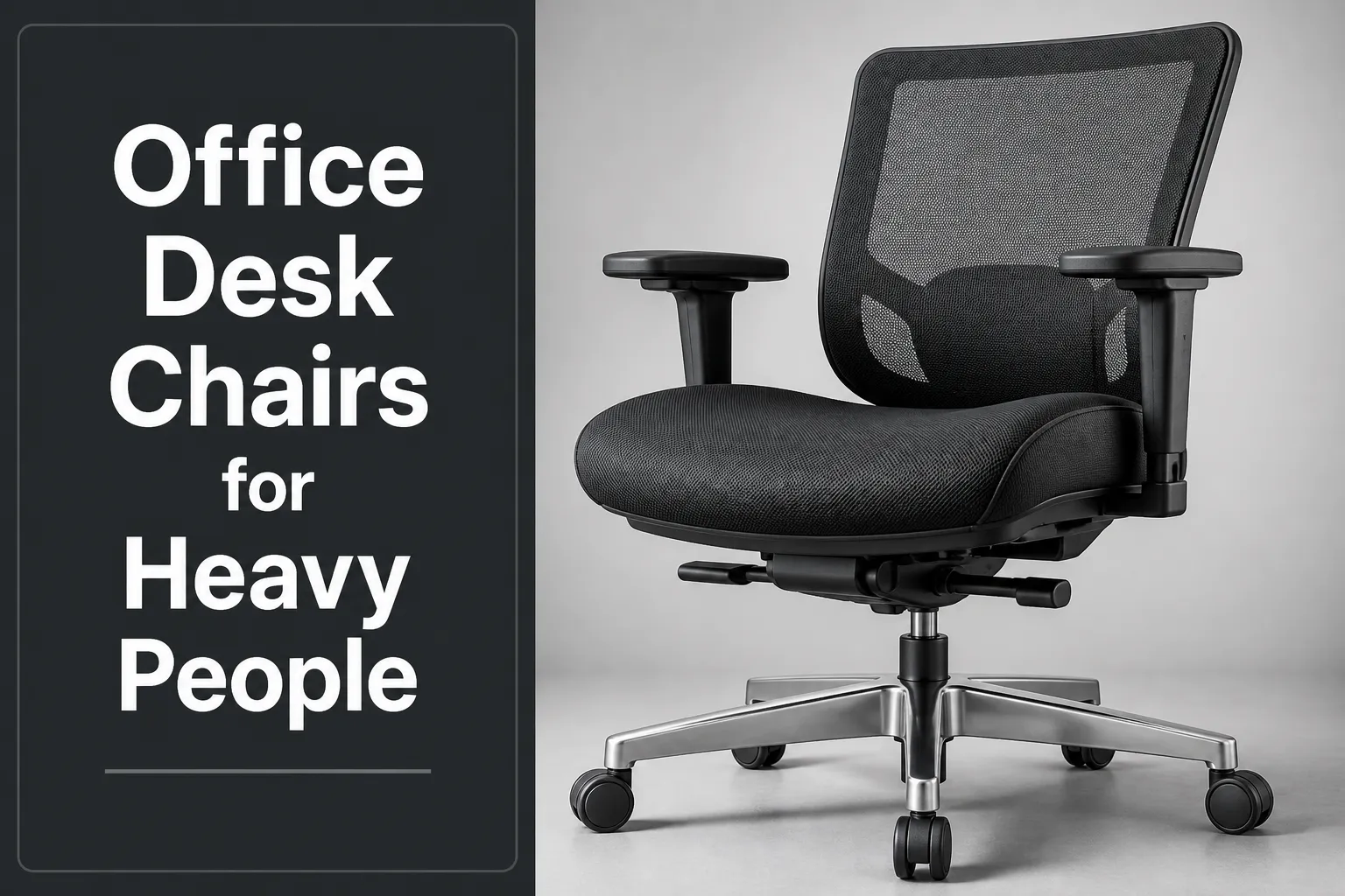 Office Desk Chairs for Heavy People: 2026 Complete Buying Guide