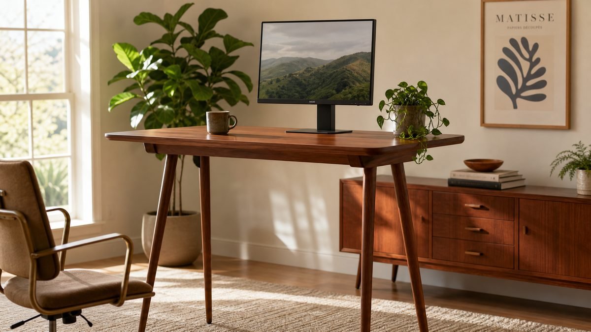 9 Best Mid Century Modern Standing Desks: (2026)