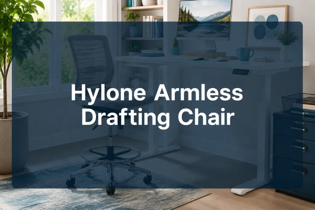 Hylone Armless Drafting Chair Review 2026