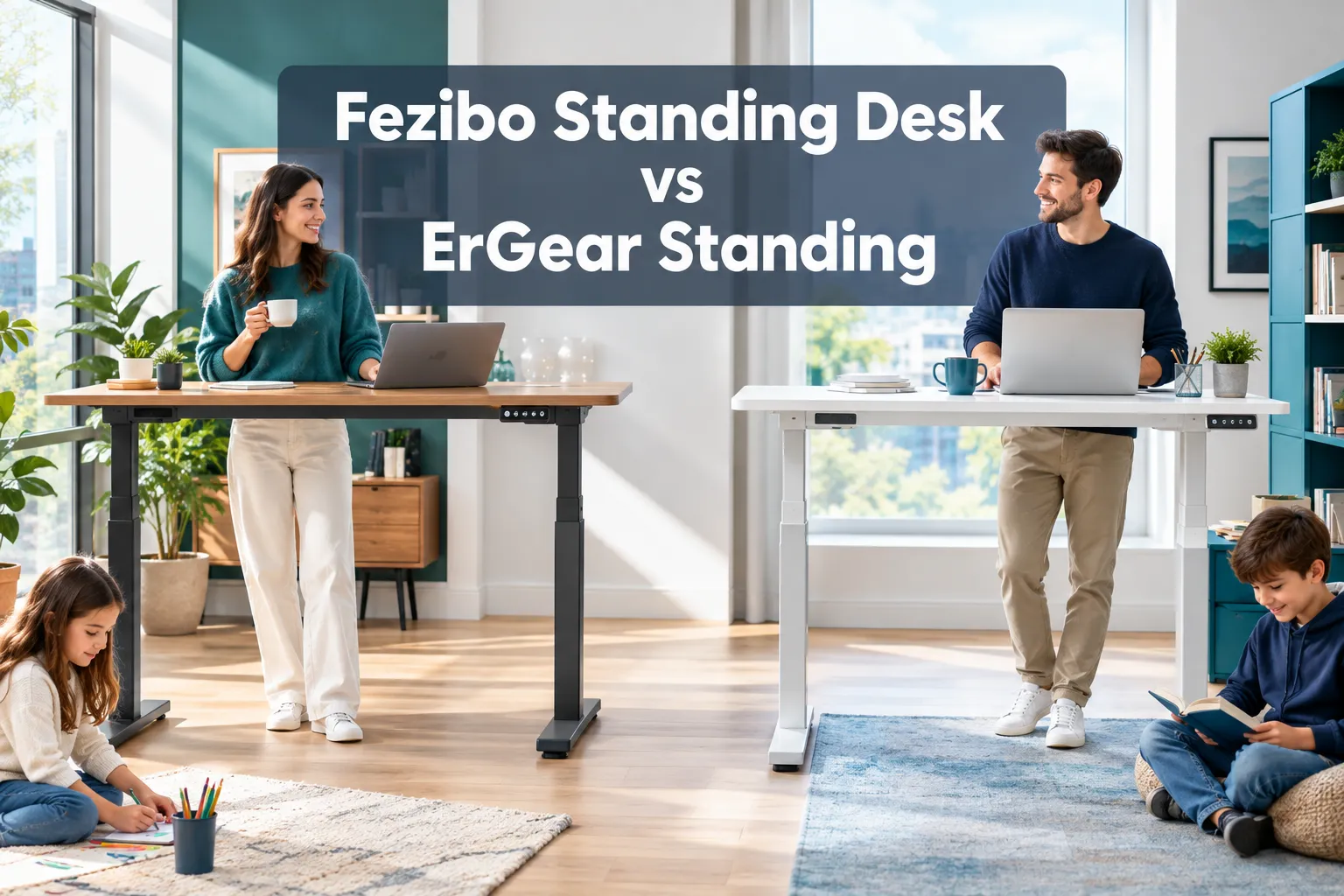 Fezibo Standing Desk vs ErGear Standing Desk: Complete 2026 Buying Guide
